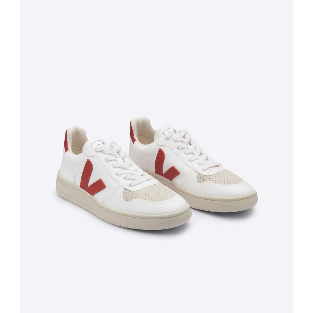 Veja V-10 CWL Tenisky Damske White/Red | SK 638NWY